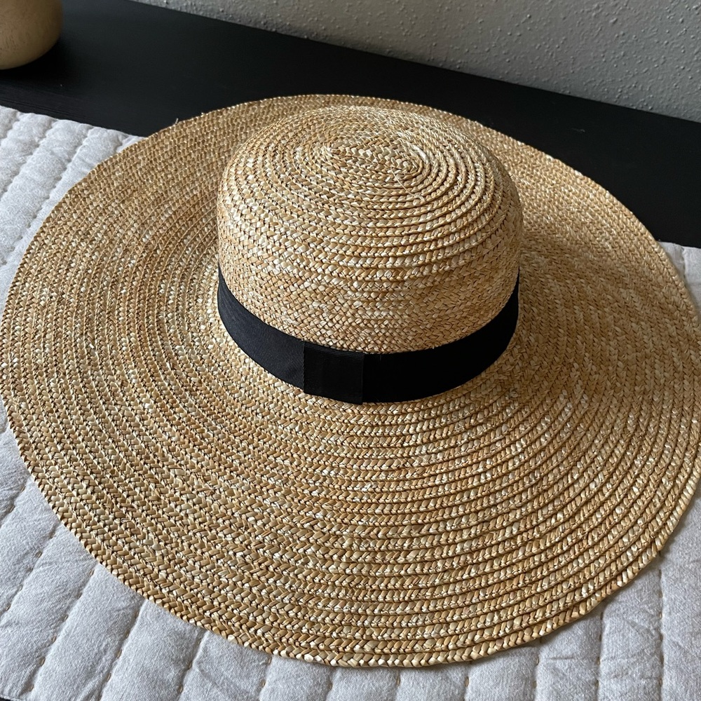 Gigi Pip Gwen Wide Brim Sun Hat size 59 M/L